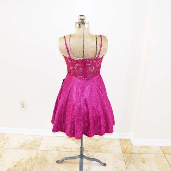 NWT City studio junior glitter mini fit in fair size 9/10 - Picture 7 of 11